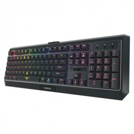 Tastatura Gamdias Hermes P3 RGB , Gaming , Mecanica , Iluminare LED RGB , Optical Brown